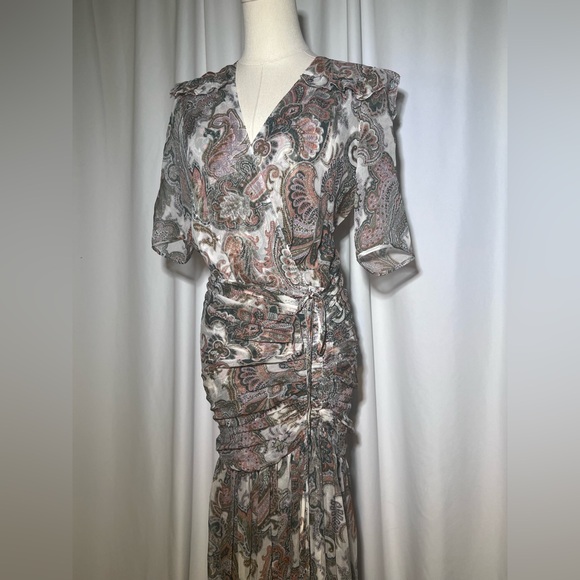 Veronica Beard Silk Mick Dress | 2 NWT - Picture 8 of 16